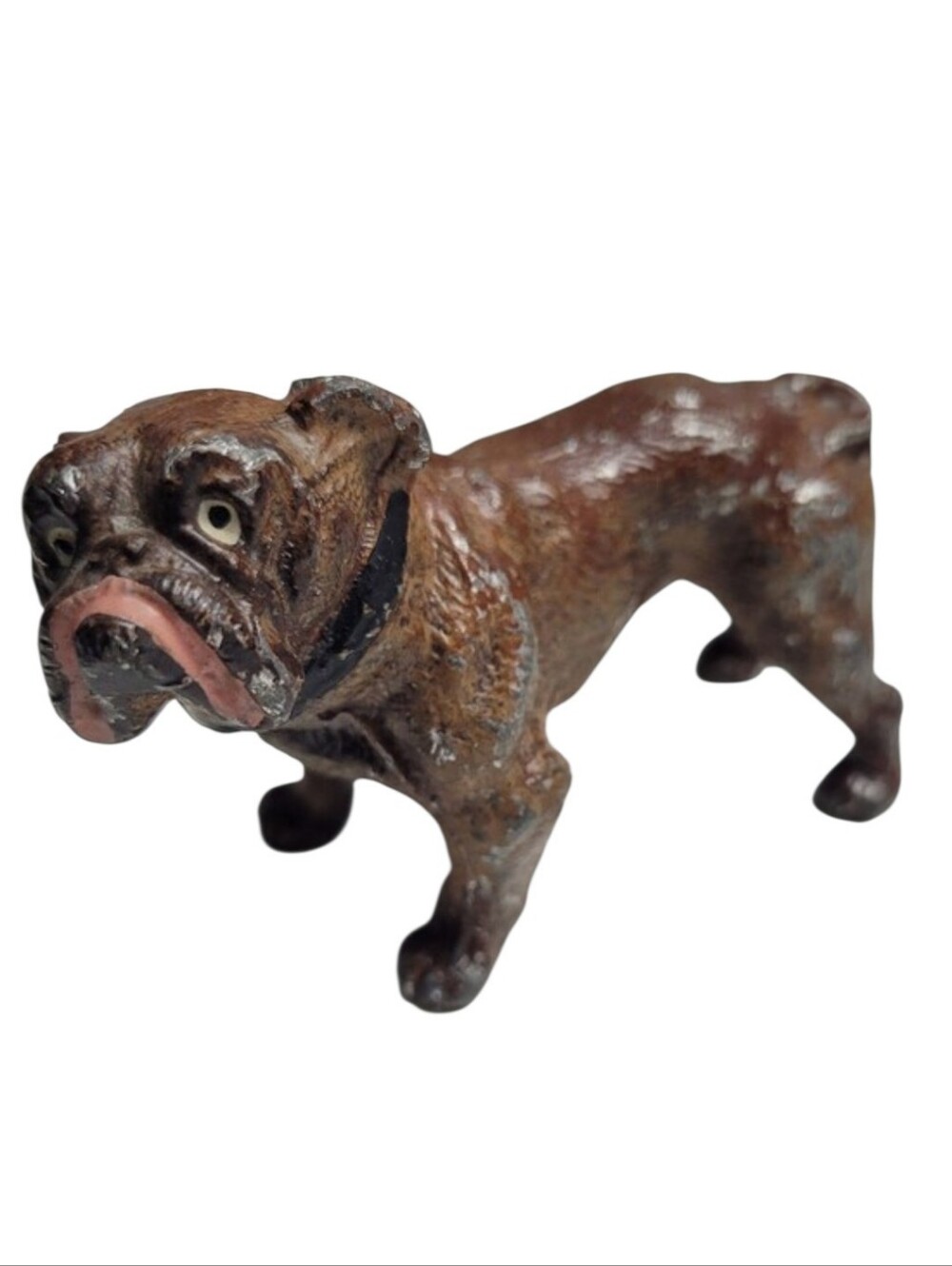Vintage Lead Bulldog Figure Made in Germany
